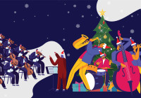 Рождественский джаз с симфоническим оркестром